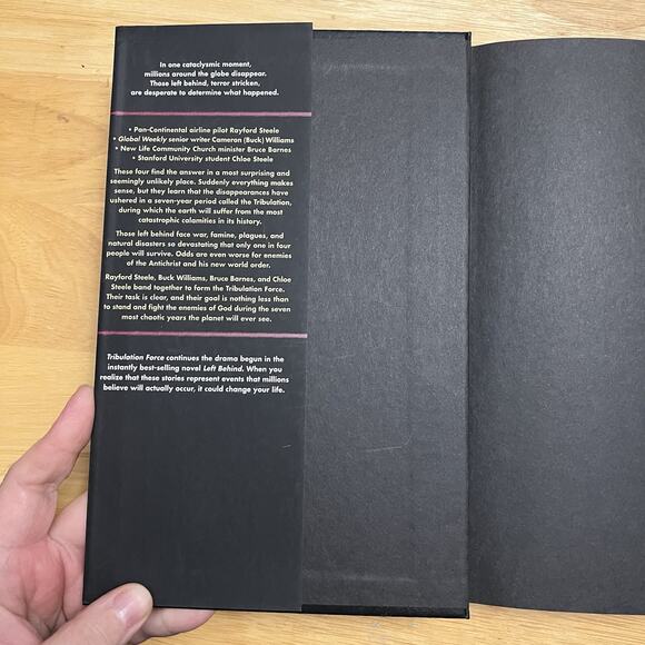 Left Behind Series Hardcover Book 2 Tribulation Force Tim LaHaye Jerry B Jenkins - Picture 2 of 7